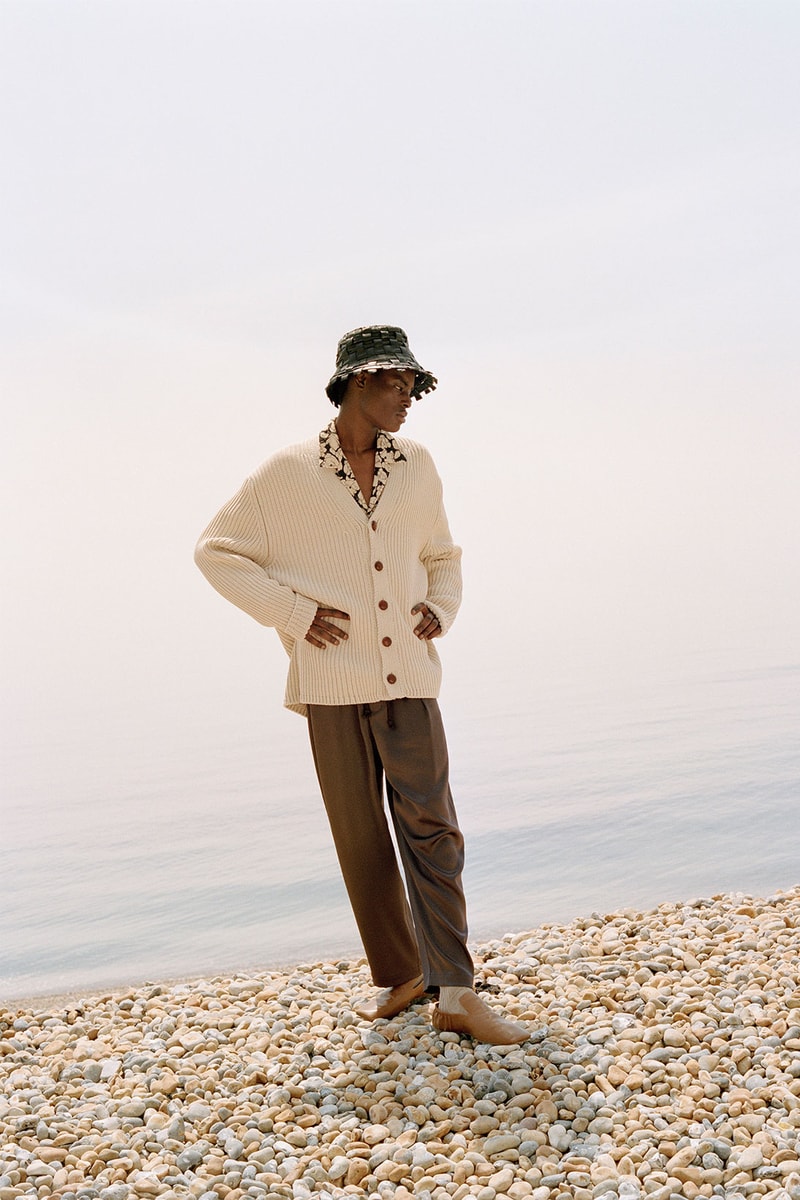 nanushka resort 2021 human nature collection blazers dresses suits sustainability sandra sandor part 1 reflection