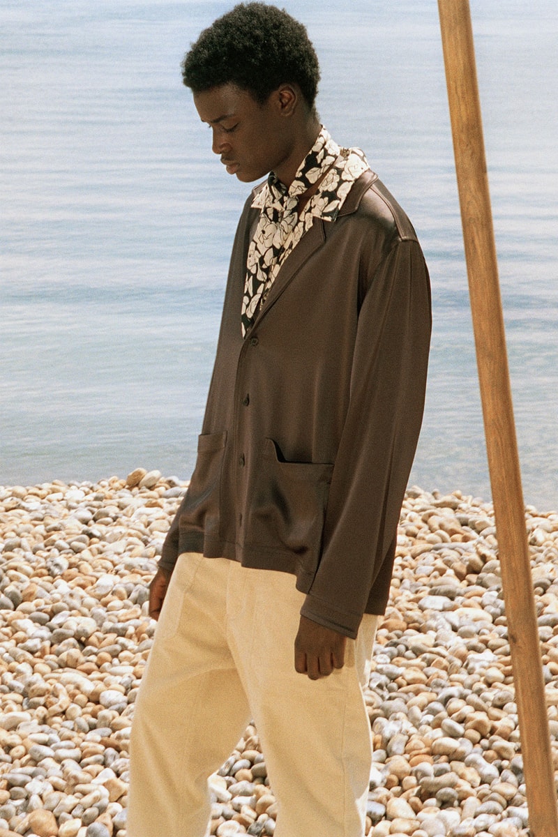 nanushka resort 2021 human nature collection blazers dresses suits sustainability sandra sandor part 1 reflection