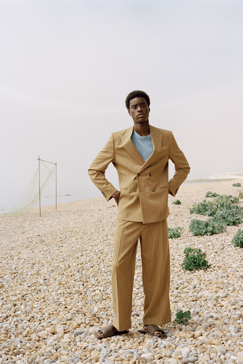 nanushka resort 2021 human nature collection blazers dresses suits sustainability sandra sandor part 1 reflection
