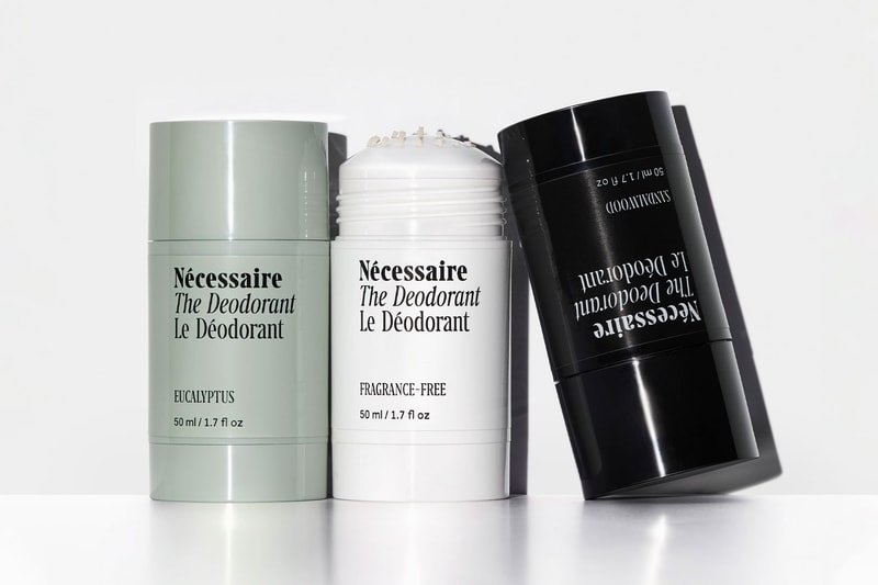nécessaire the deodorant new scents eucalyptus sandalwood fragrance-free body care
