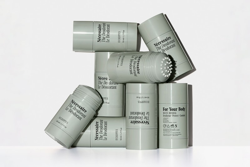 nécessaire the deodorant new scents eucalyptus sandalwood fragrance-free body care