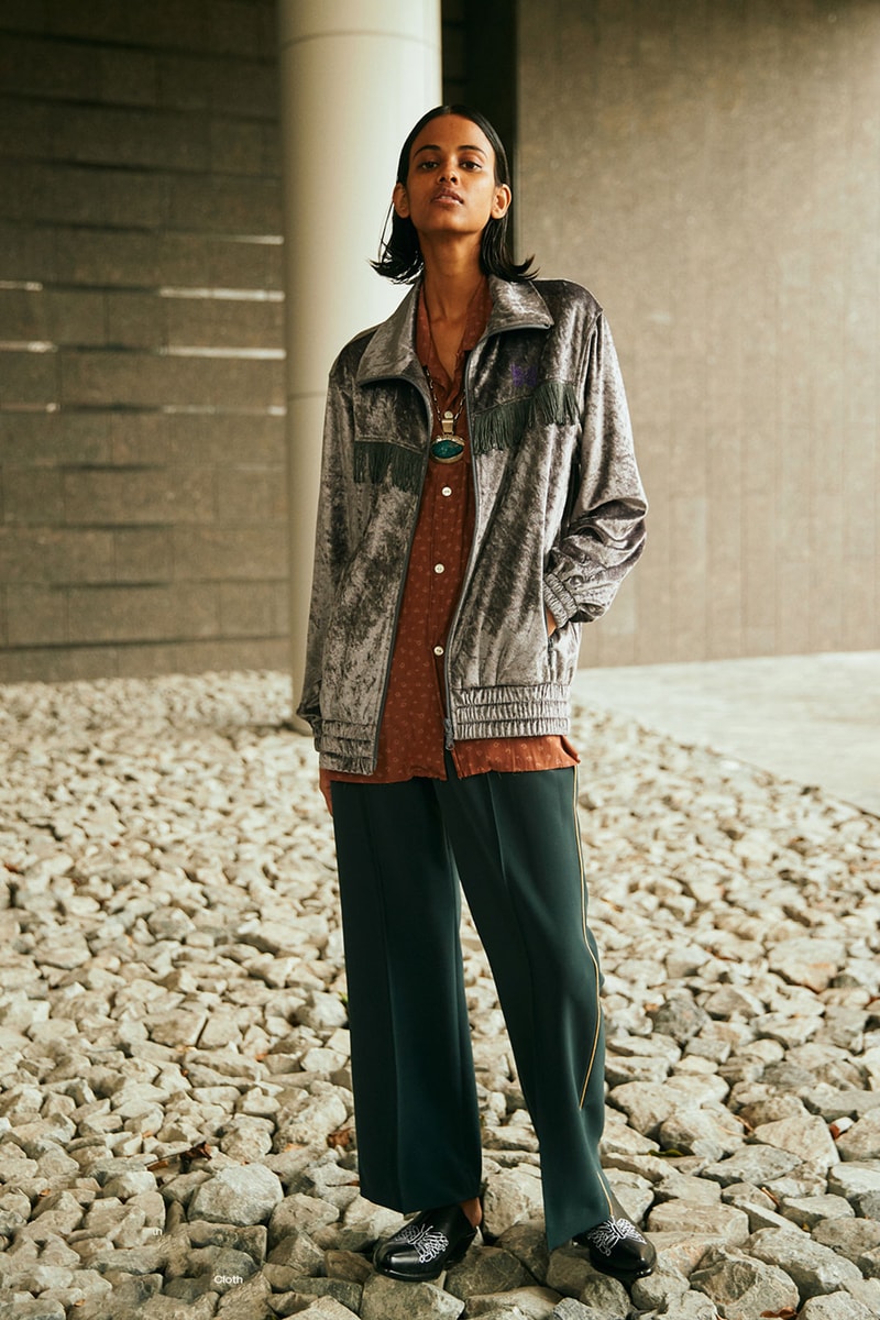 needles spring summer 2021 lookbook vintage blazers suits japanese streetwear brand 