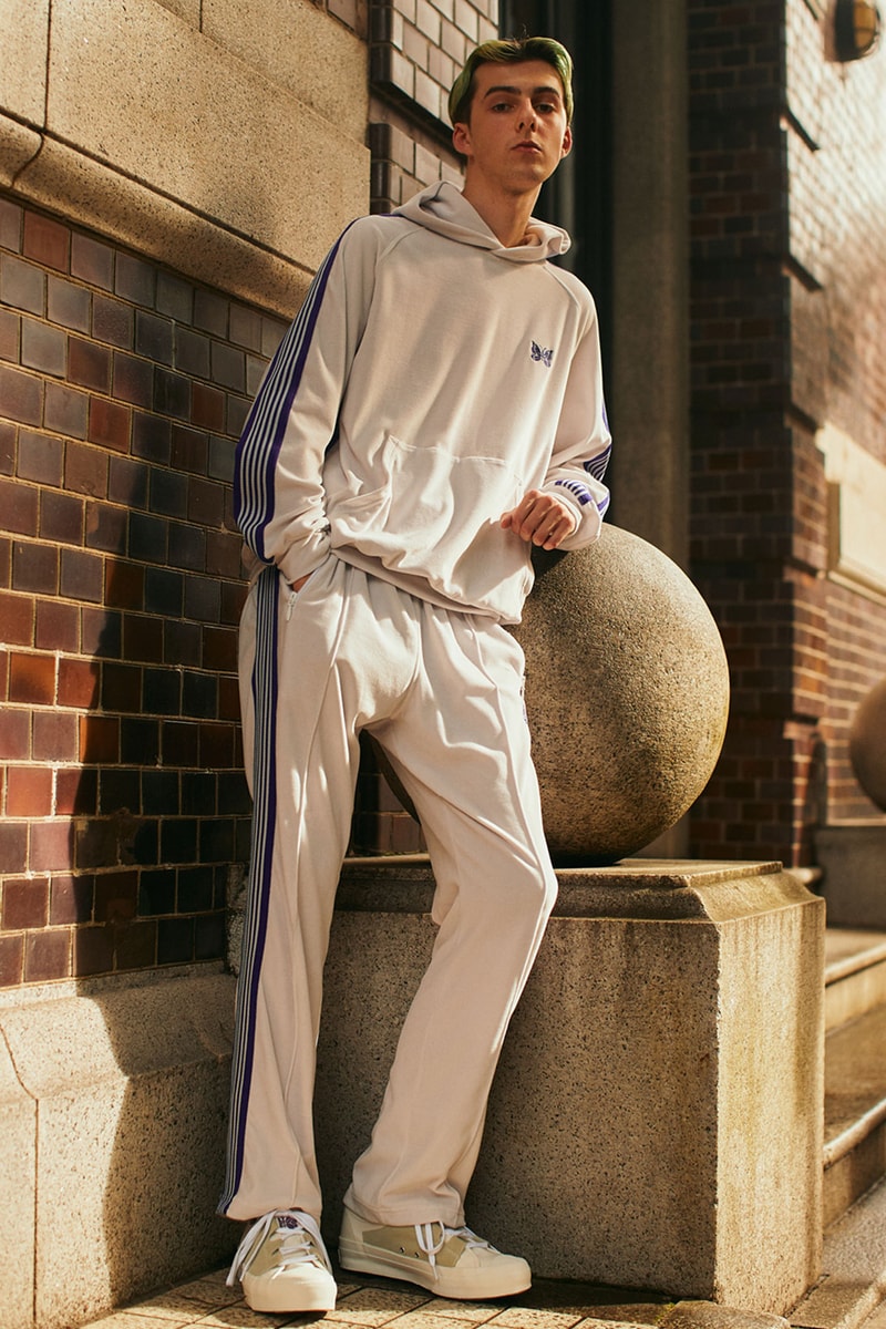 needles spring summer 2021 lookbook vintage blazers suits japanese streetwear brand 