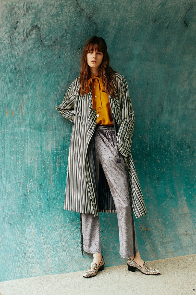 needles spring summer 2021 lookbook vintage blazers suits japanese streetwear brand 