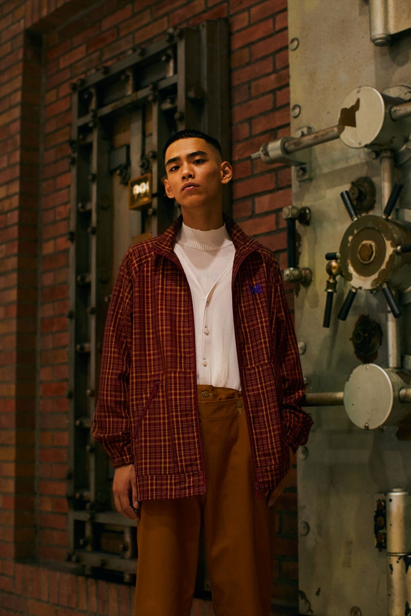 needles spring summer 2021 lookbook vintage blazers suits japanese streetwear brand 