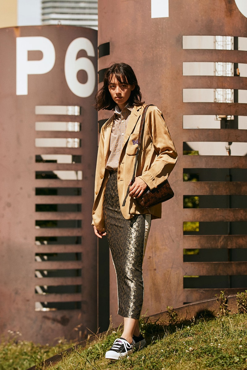 needles spring summer 2021 lookbook vintage blazers suits japanese streetwear brand 