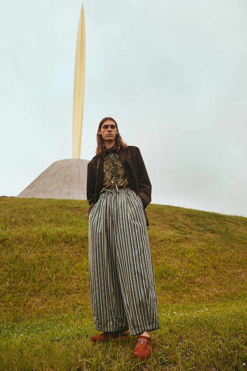 needles spring summer 2021 lookbook vintage blazers suits japanese streetwear brand 