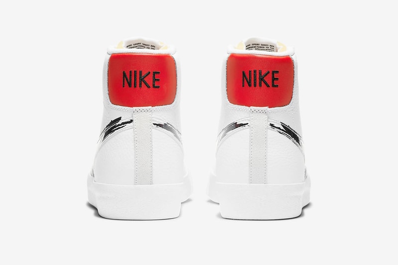 nike air force 1 07 sneakers paint brushstroke swoosh pack red white black shoes footwear sneakerhead
