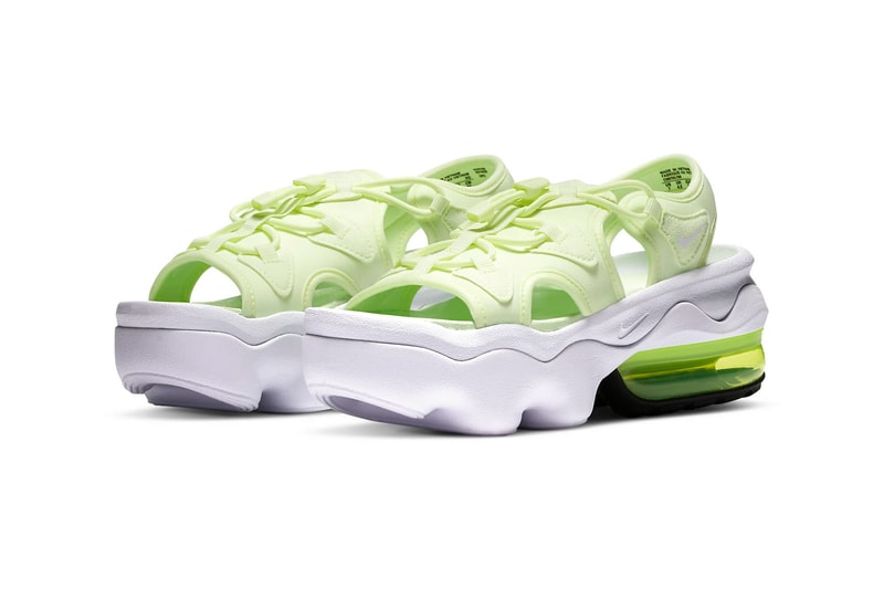 Nike Air Max Koko Sandals Green Barely Volt