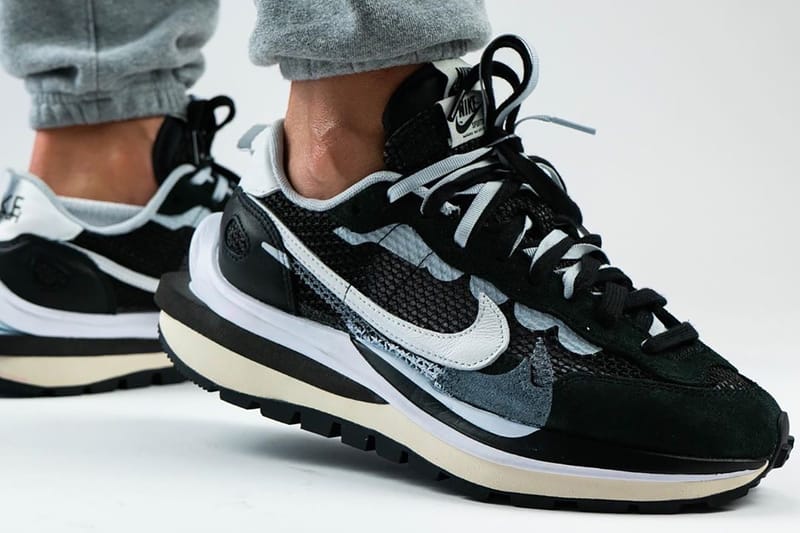 Take an On-Foot Look at the sacai x Nike Pegasus VaporFly SP in "Black/Summit White"