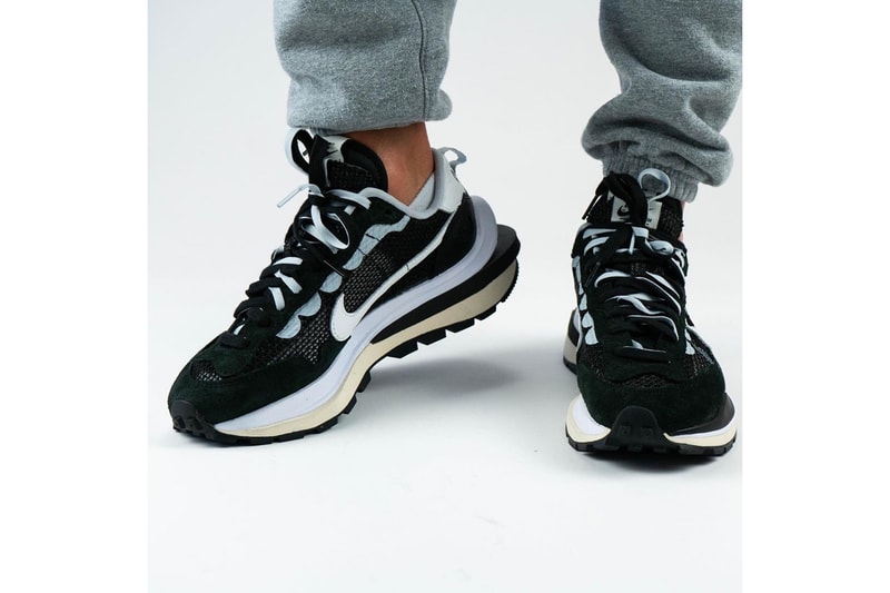 nike sacai chitose abe collaboration pegasus vaporfly sp sneakers black white gray shoes sneakerhead footwear
