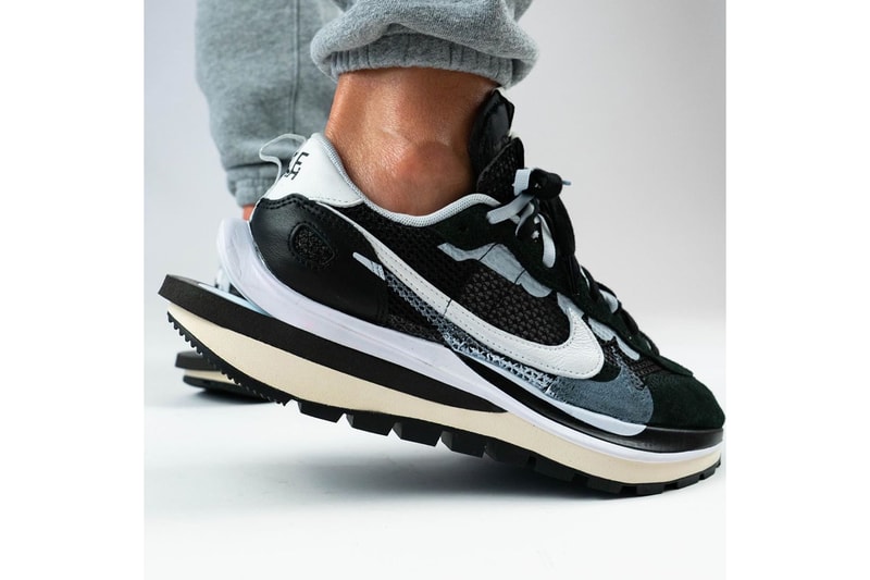 nike sacai chitose abe collaboration pegasus vaporfly sp sneakers black white gray shoes sneakerhead footwear