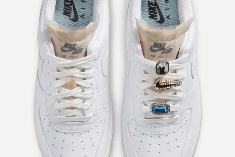 Add Gems to Your Kicks With Nike's Air Force 1 '07 LX "White Lace"