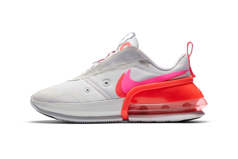 nike womens exclusive air max up sneakers shoes footwear sneakerhead pastel blue neon orange gray