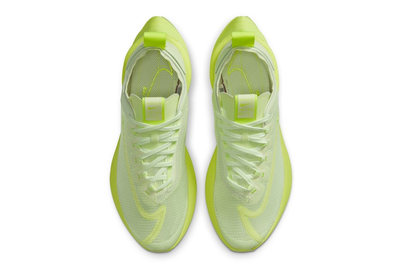 nike air zoom double stacked womens sneakers barely volt neon yellow black release price