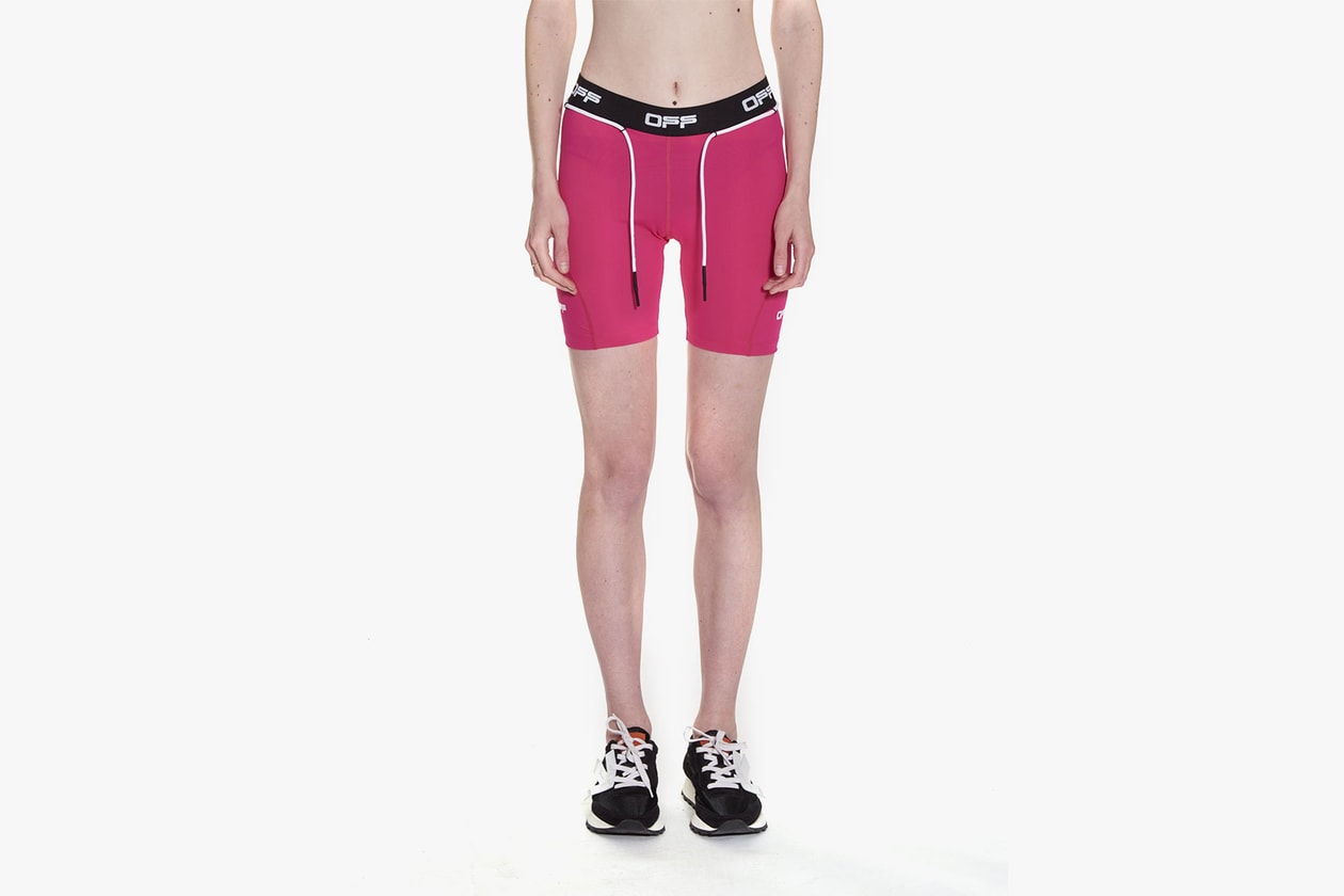 off-white activewear virgil abloh sports bras cycling shorts leggings release info