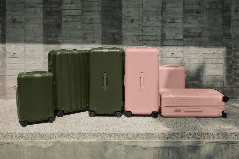 RIMOWA Introduces New "Desert Rose" & "Cactus" Colorways for Essential Suitcases