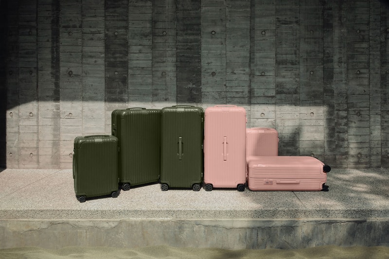 rimowa essential suitcases phone cases desert rose cactus new colorways 