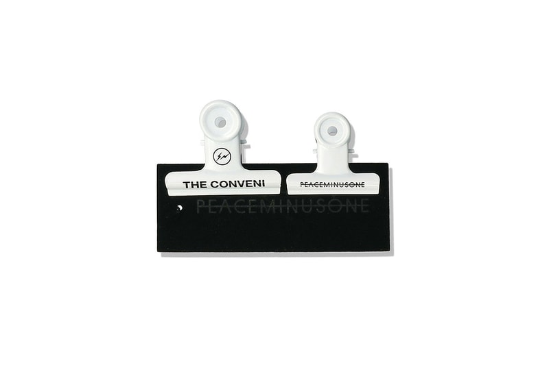 peaceminusone the conveni g-dragon hiroshi fujiwara fragment design collaboration t-shirts bulldog clips 