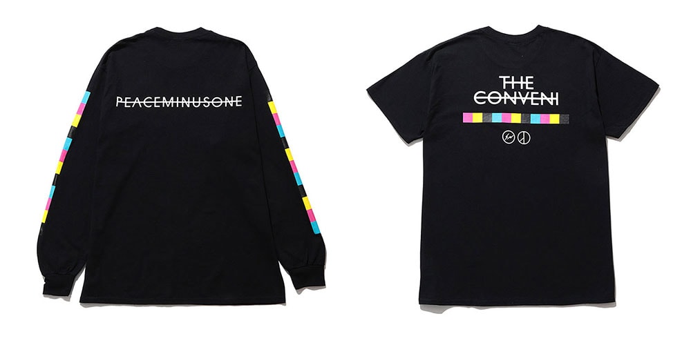 PEACEMINUSONE x THE CONVENI Tees & Binder Clips | Hypebae