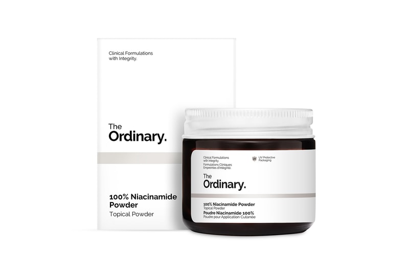 the ordinary deciem 100 niacinamide powder skincare vegan vitamin b3 beauty