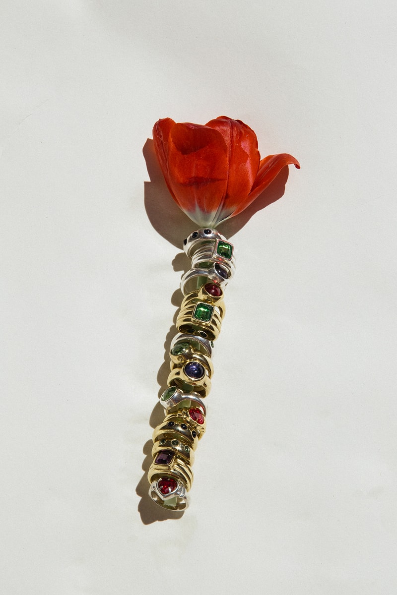 wolf circus gemstone spring summer collection drop 2 jewelry necklaces rings earrings sustainability