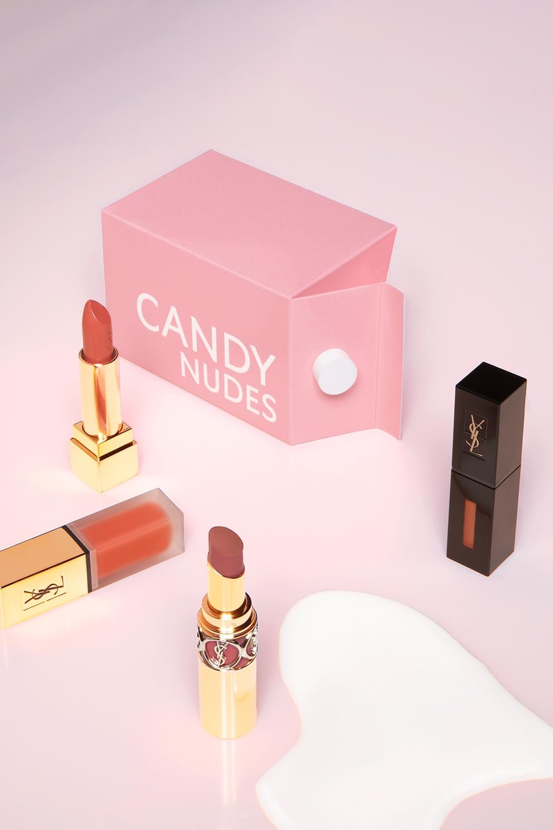 ysl yves saint laurent beauty milk tea collection lipstick lip gloss oil makeup beauty