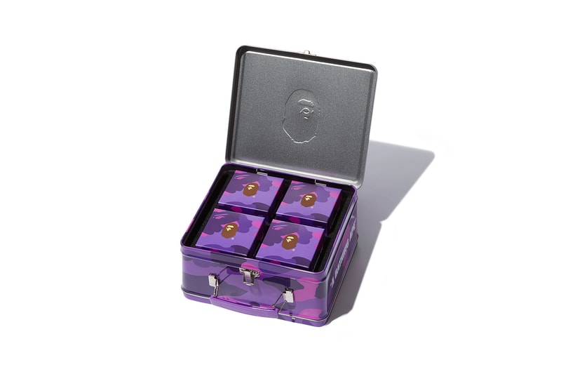 a bathing ape mooncakes gift box set purple camo mid autumn festival hong kong