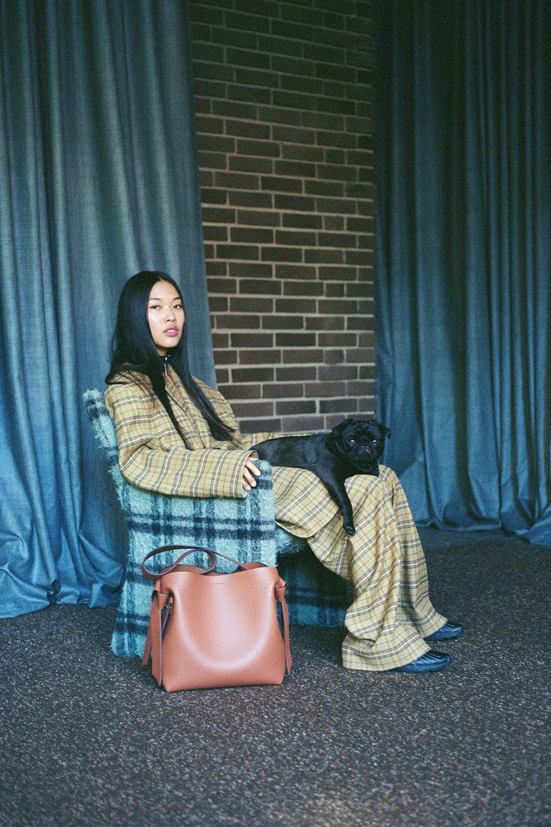 acne studios fall winter campaign dogs pets employees shirts flannels hoodies blazers coats jonny johansson 
