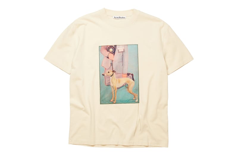 acne studios dog t shirt