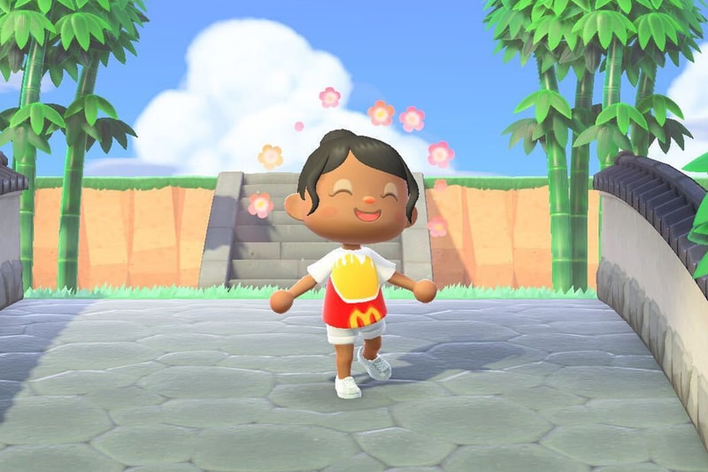 animal crossing mcdonalds merch download code acnh big mac happy meal video games golden arches unlimited 