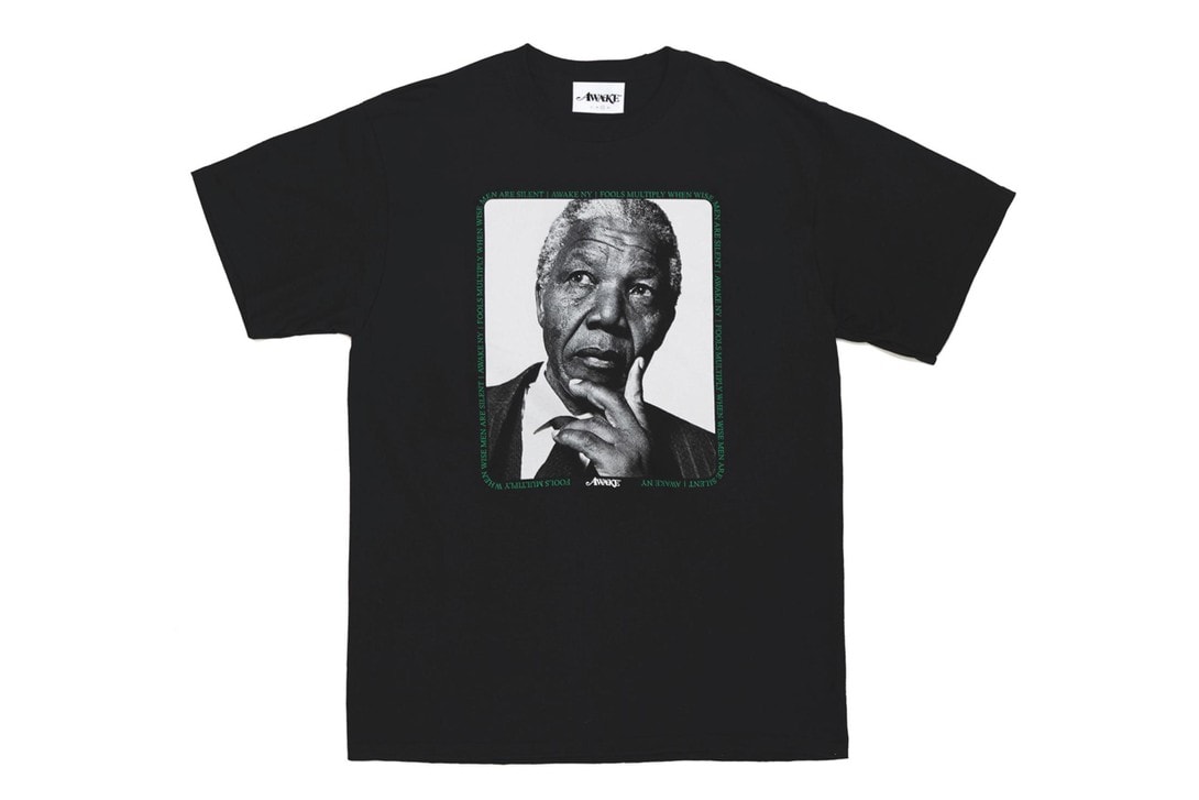 awake ny re-up tee shirt summer capsule collection nelson mandela vapors president release