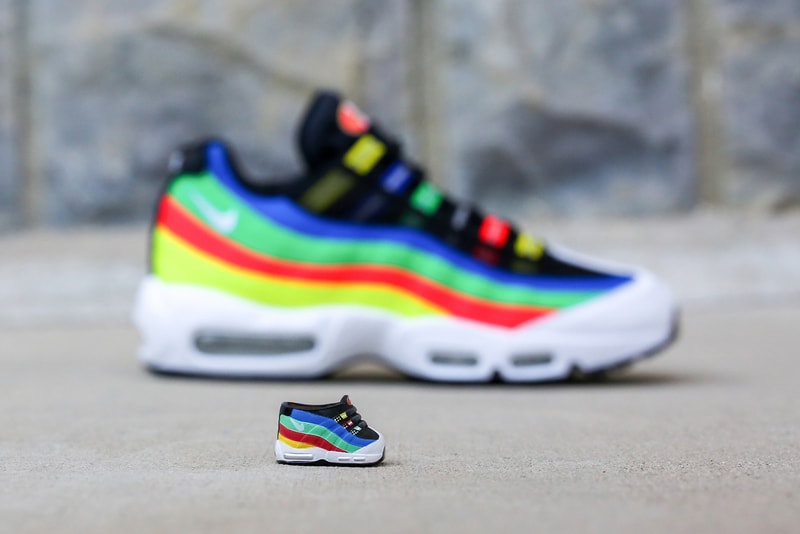 nike air max 95 mini keychain bait hidden message kokie sneakers accessories giveaway