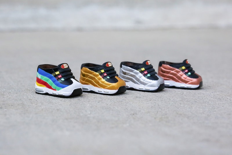 nike air max 95 mini keychain bait hidden message kokie sneakers accessories giveaway