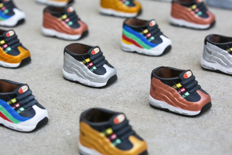 nike air max 95 mini keychain bait hidden message kokie sneakers accessories giveaway