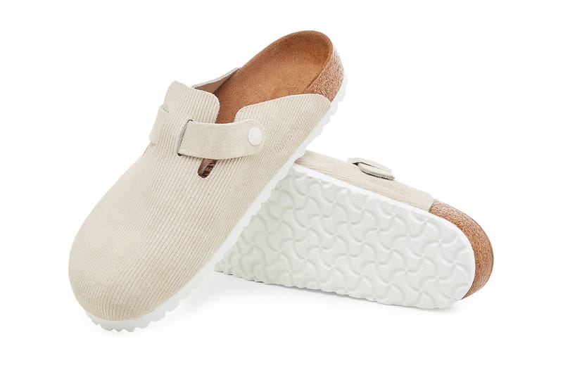 corduroy birkenstock clogs