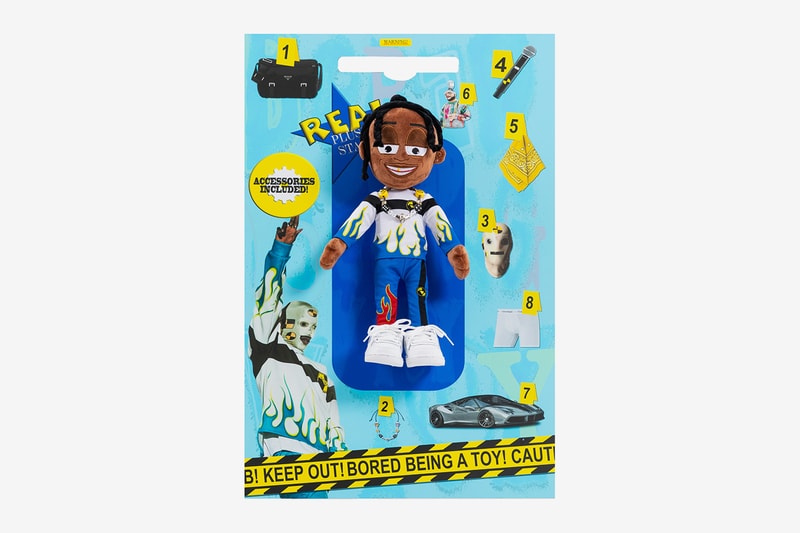 asap rocky plush bored being a toy rap boys turned raffle release info 