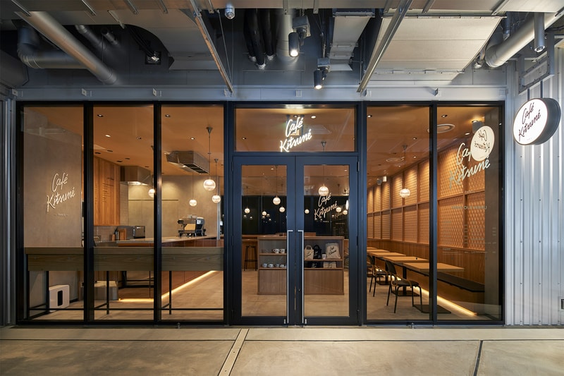 cafe kitsune shibuya miyashita park tokyo japan coffee store