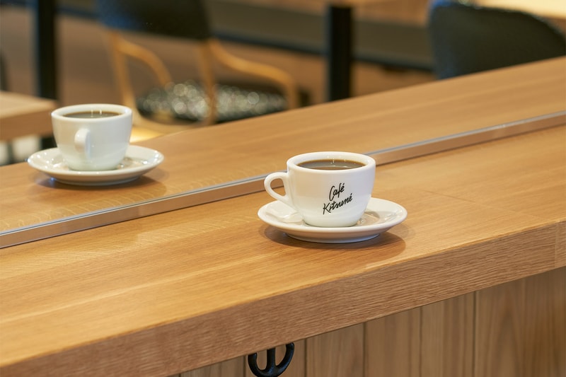 cafe kitsune shibuya miyashita park tokyo japan coffee store