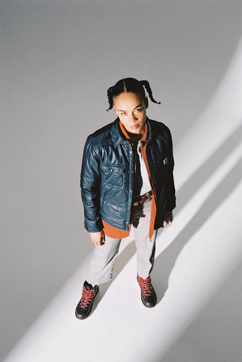 carhartt wip fall winter womenswear lookbook gore-tex bucket hats jackets jumpsuits 