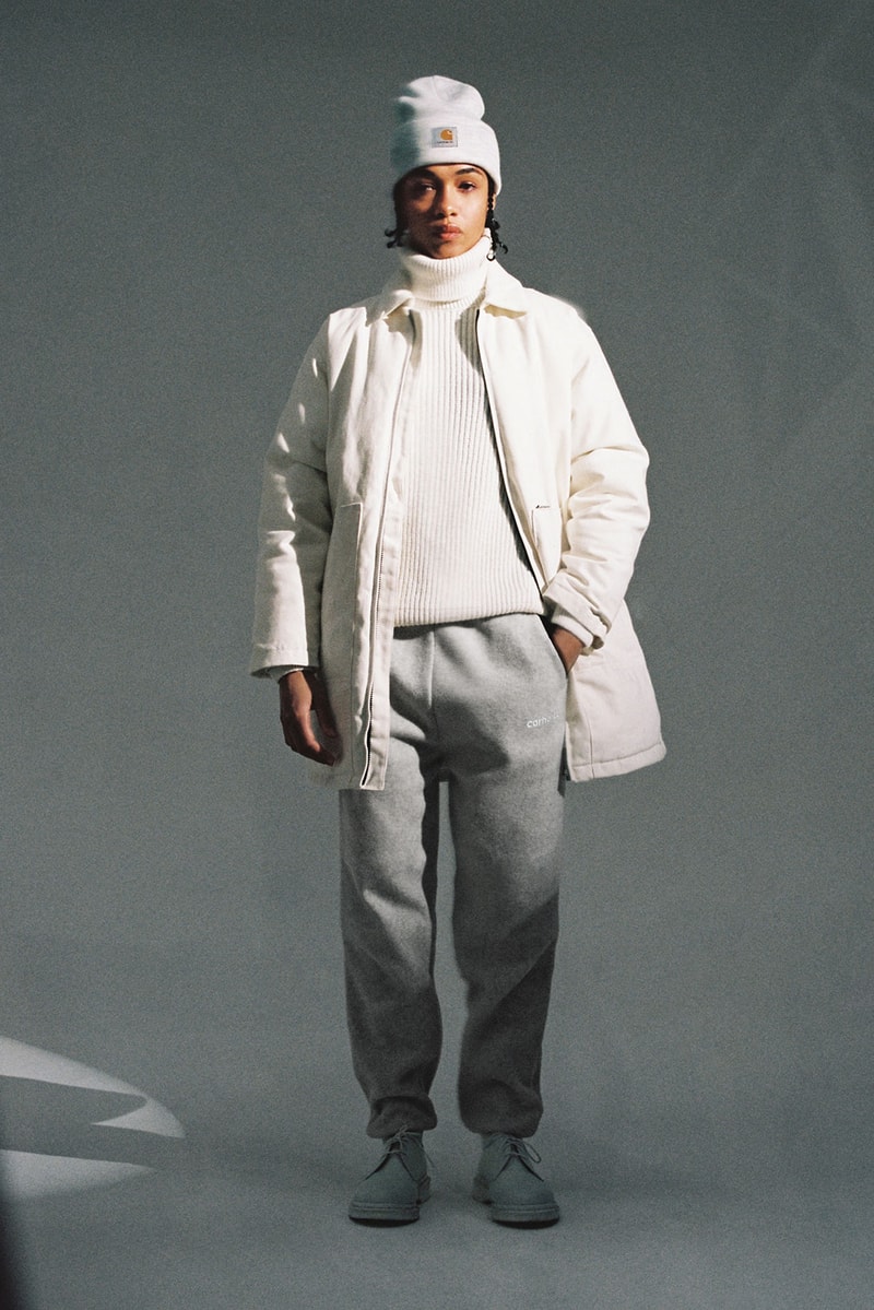 carhartt wip fall winter womenswear lookbook gore-tex bucket hats jackets jumpsuits 