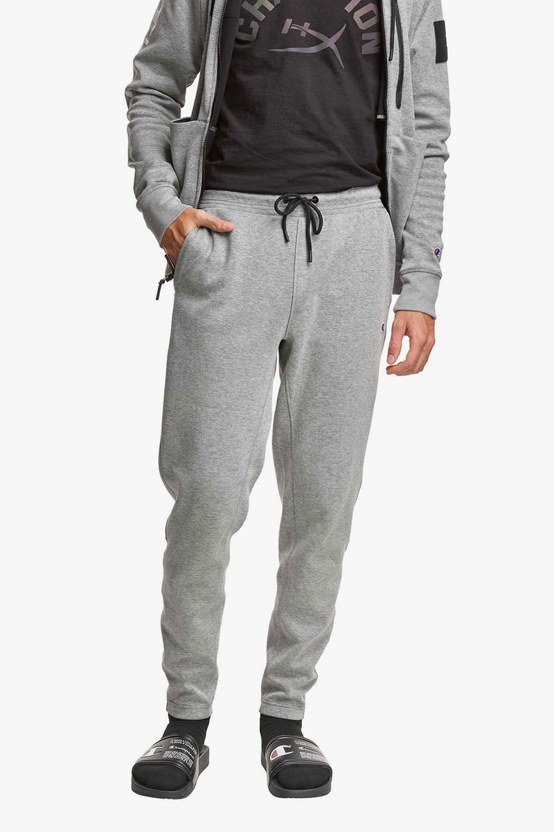 champion athletics gamer collection esports players hoodies sweatpants black gray fleece