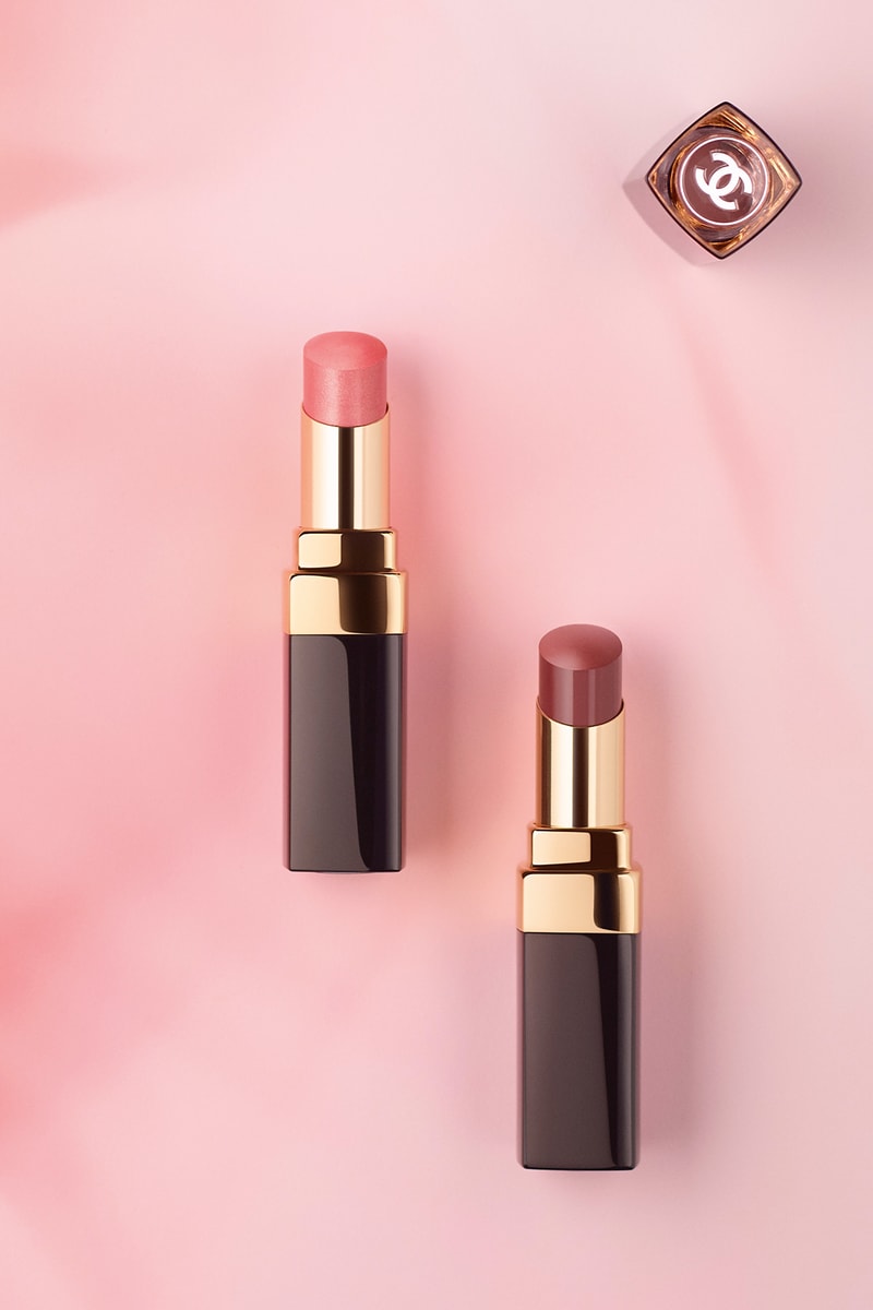chanel beauty fall winter red collection lipsticks eyeshadows makeup lucia pica pink