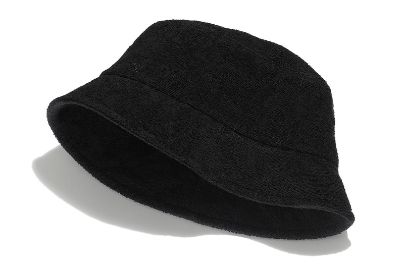 chanel bucket hats cruise 2021 collection cc logo terrycloth white black fashion accessories