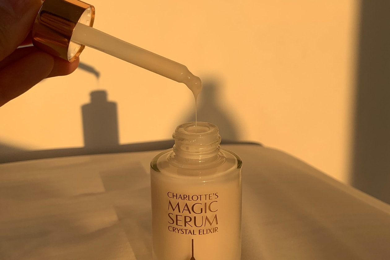 charlotte tilbury magic serum crystal elixir skincare product sunlight formula