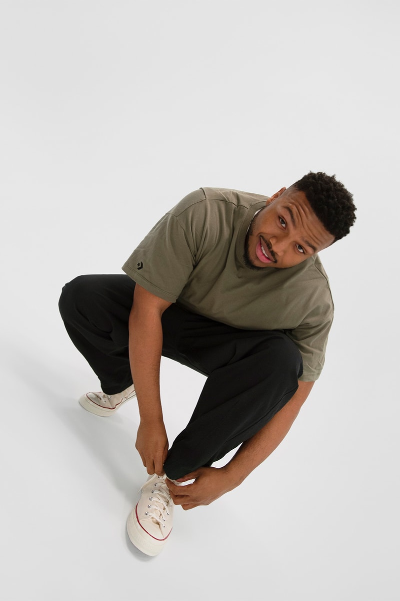 converse shapes genderless apparel collection hoodies crew neck sweaters lookbook