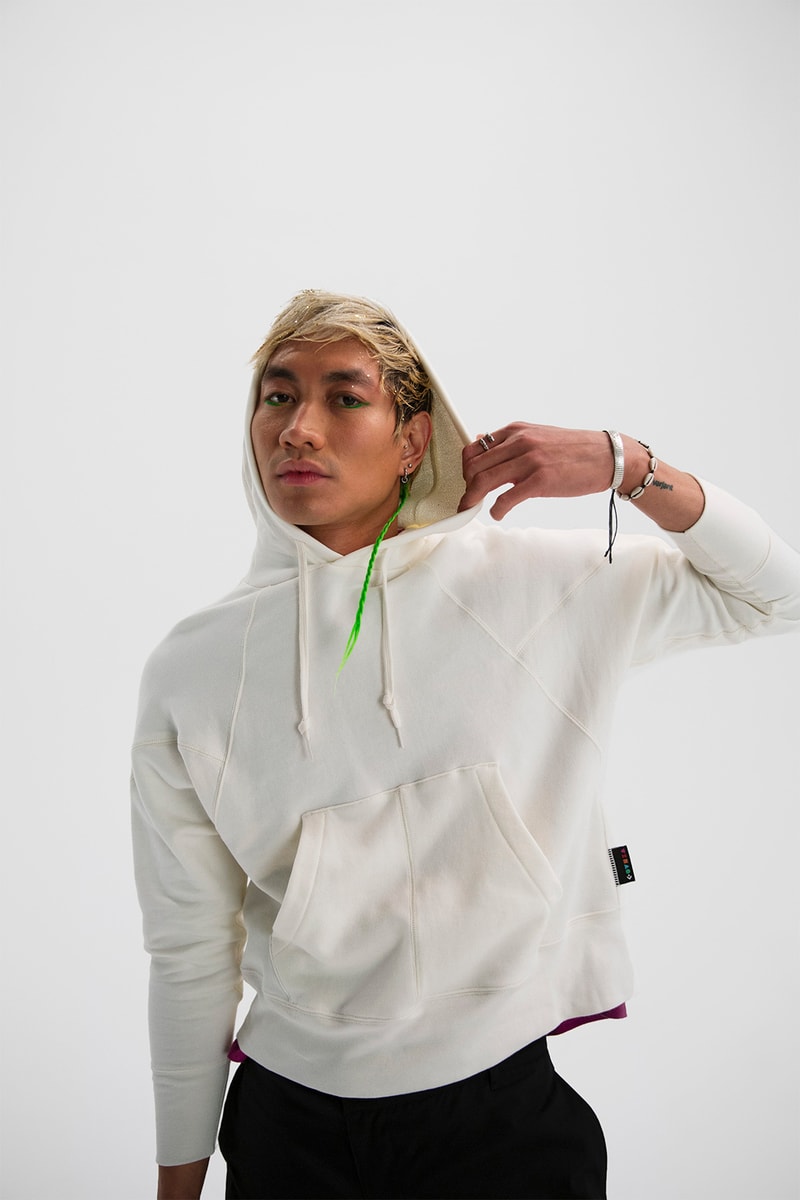 converse shapes genderless apparel collection hoodies crew neck sweaters lookbook
