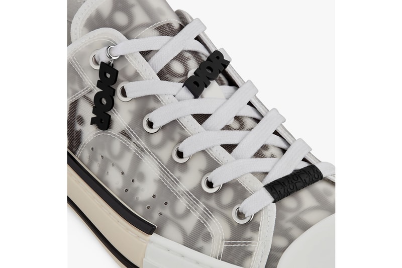 dior men b23 customization service personalized charms silver gold matte black sneakers 