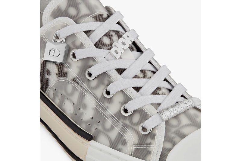 dior men b23 customization service personalized charms silver gold matte black sneakers 