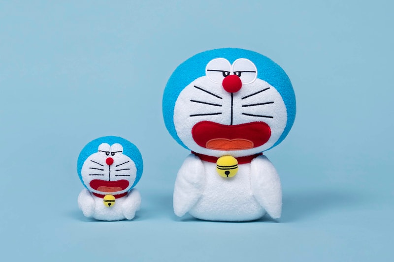doraemon 50th anniversary allrightsreserved collaboration plush toys dolls home accessories t-shirts keychains